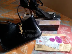 ওয়াইএসএল মাস্টারকপি ব্যাগ অ্যান্ড শুজ কম্বো