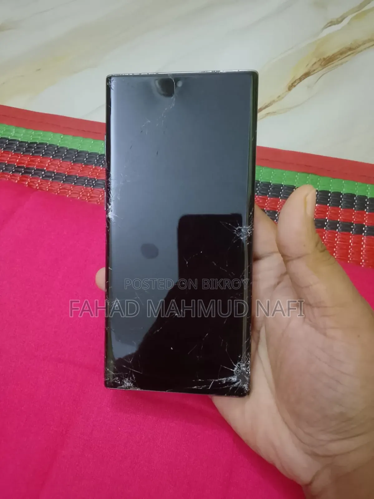 স্যামসাং গ্যালাক্সি নোট ১০ প্লাস ২৫৬ জিবি ব্ল্যাক