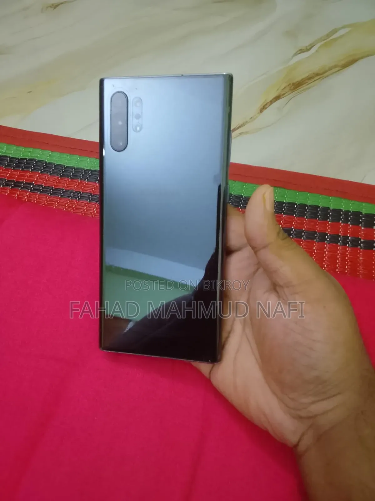 স্যামসাং গ্যালাক্সি নোট ১০ প্লাস ২৫৬ জিবি ব্ল্যাক