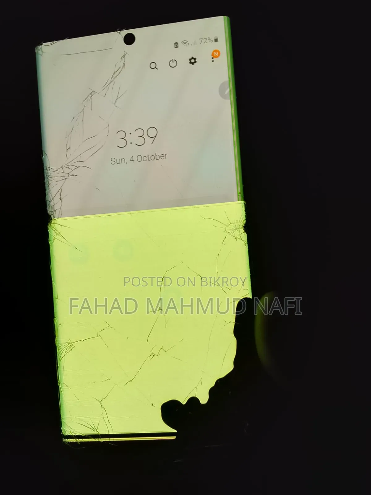 স্যামসাং গ্যালাক্সি নোট ১০ প্লাস ২৫৬ জিবি ব্ল্যাক