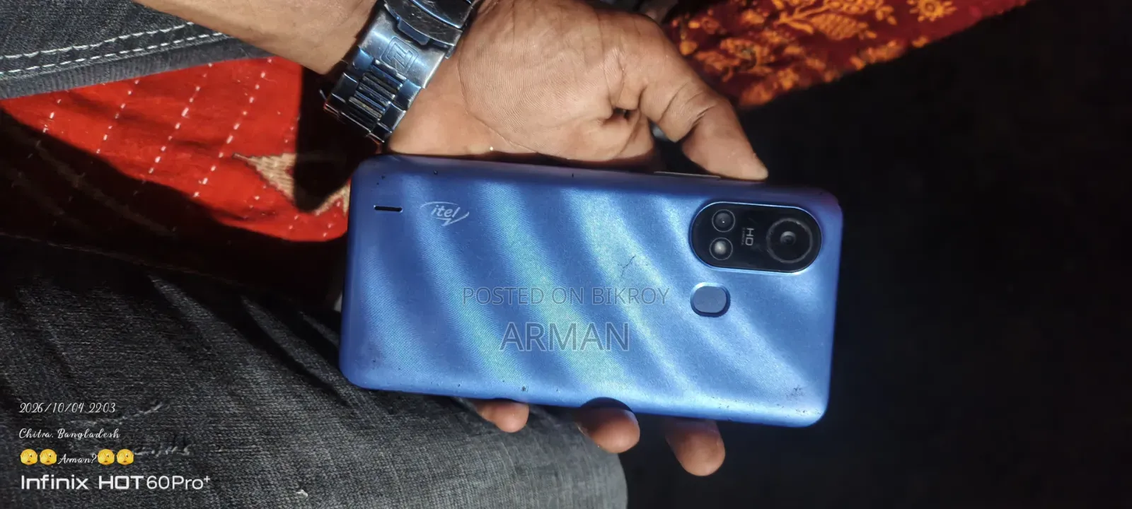 New Itel A49 Play 32 GB Blue
