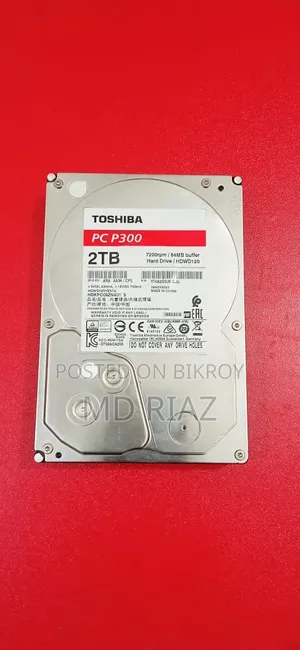 2tb HDD Toshiba. Full Fresh Look Like New Condition