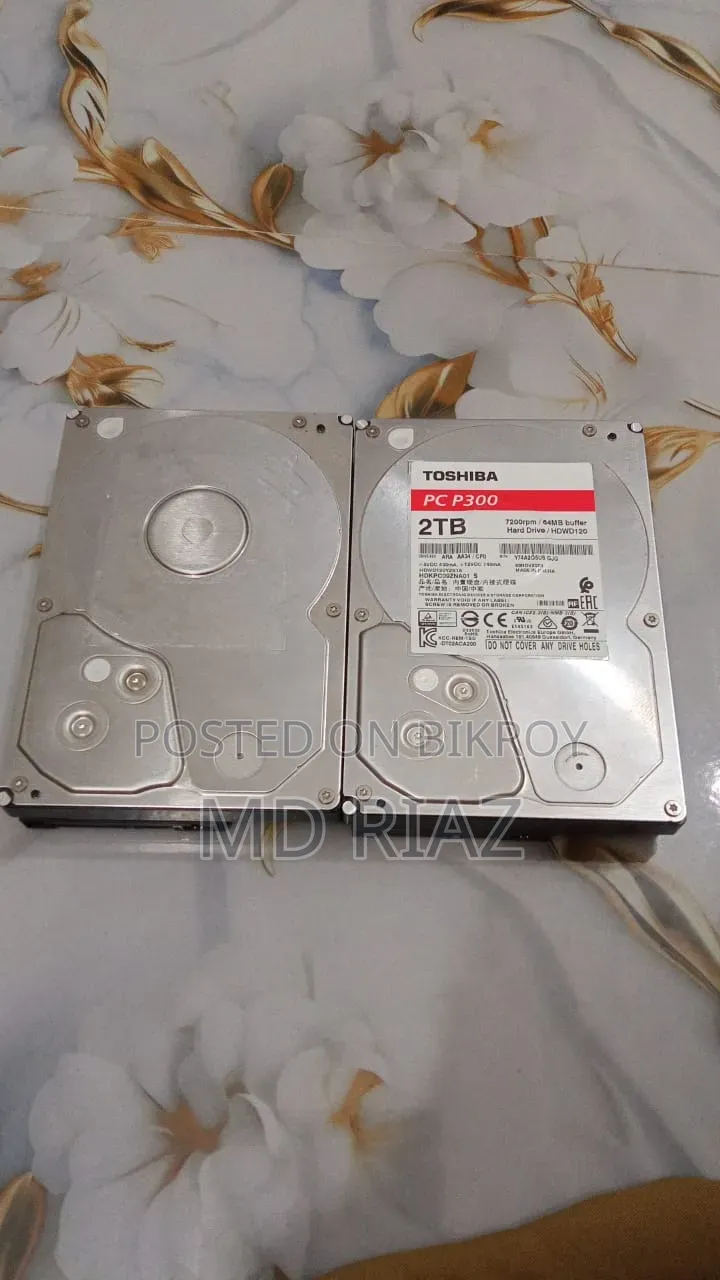 2tb HDD Toshiba. Full Fresh Look Like New Condition