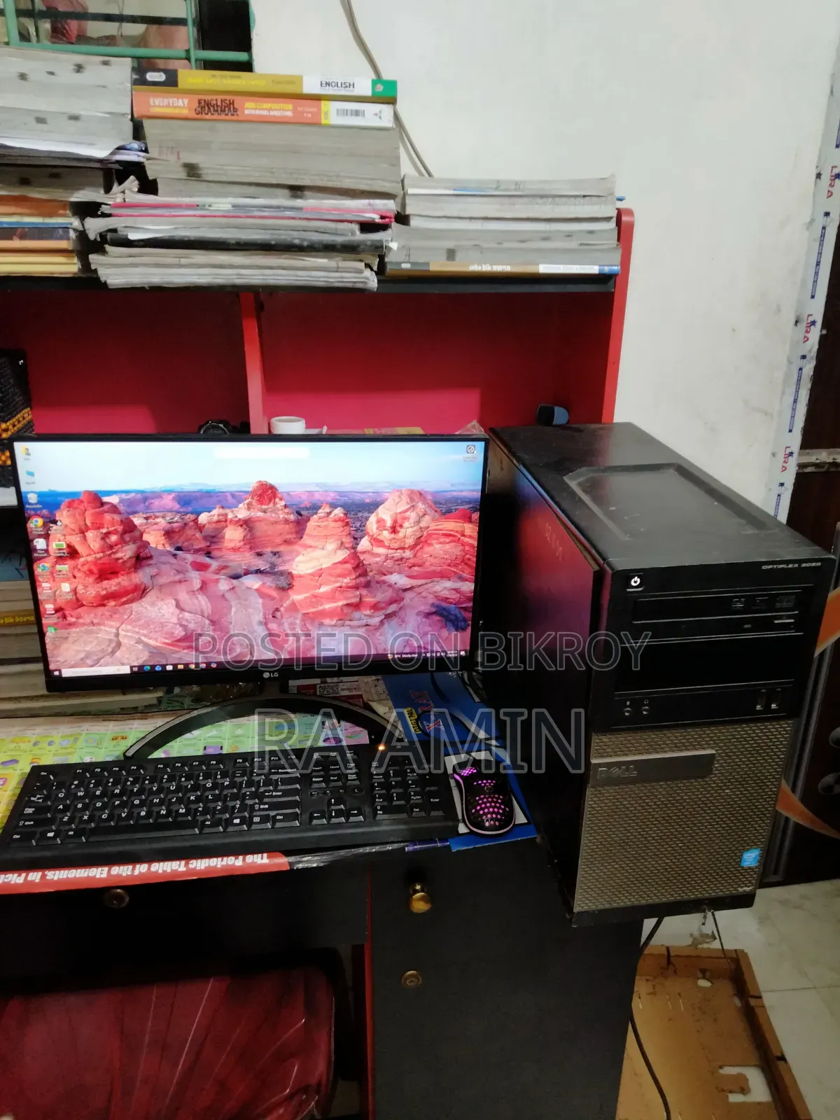 Desktop Computer Dell OptiPlex 3020 8GB Intel Core i3 SSD 256GB