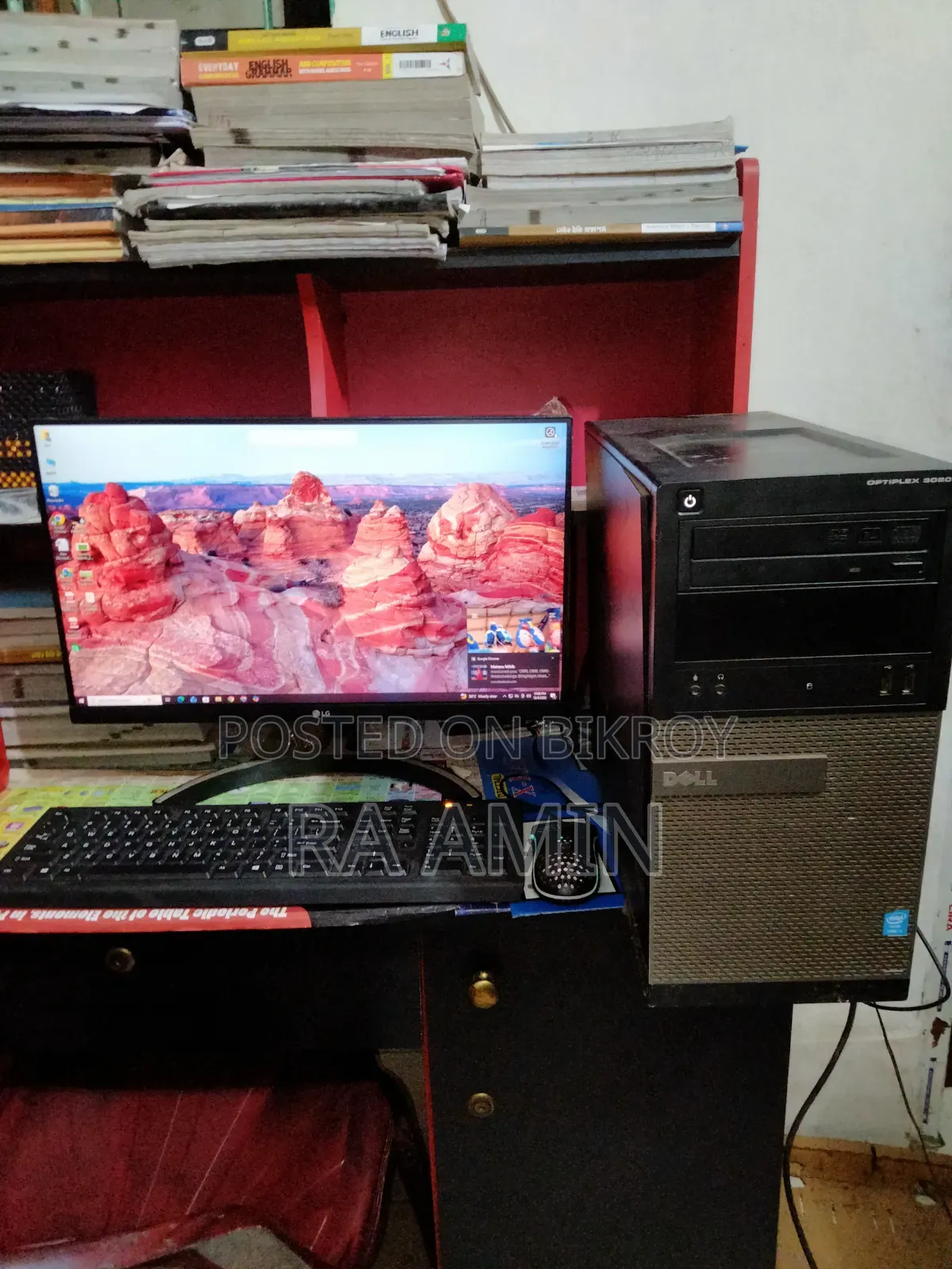 Desktop Computer Dell OptiPlex 3020 8GB Intel Core i3 SSD 256GB