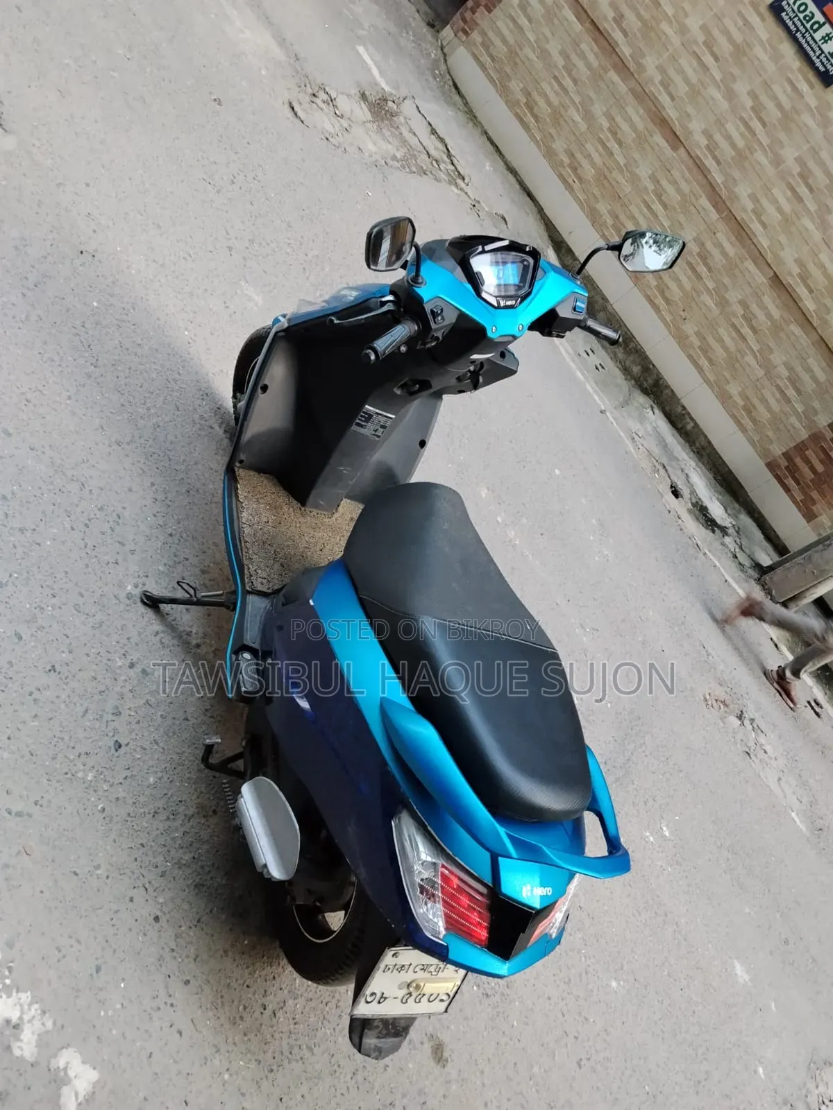 Hero Maestro EDGE 110 XTEC 2023 Blue