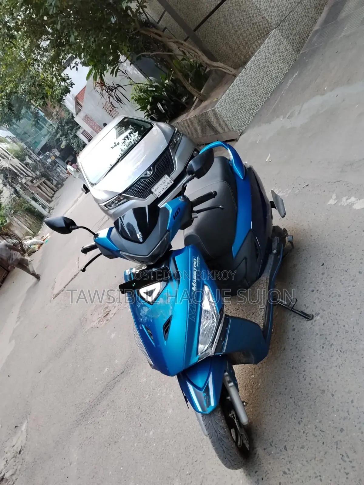 Hero Maestro EDGE 110 XTEC 2023 Blue