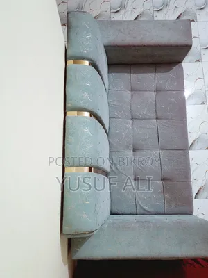 Regal 2-Seater Fabric Sofa (Sea Green)