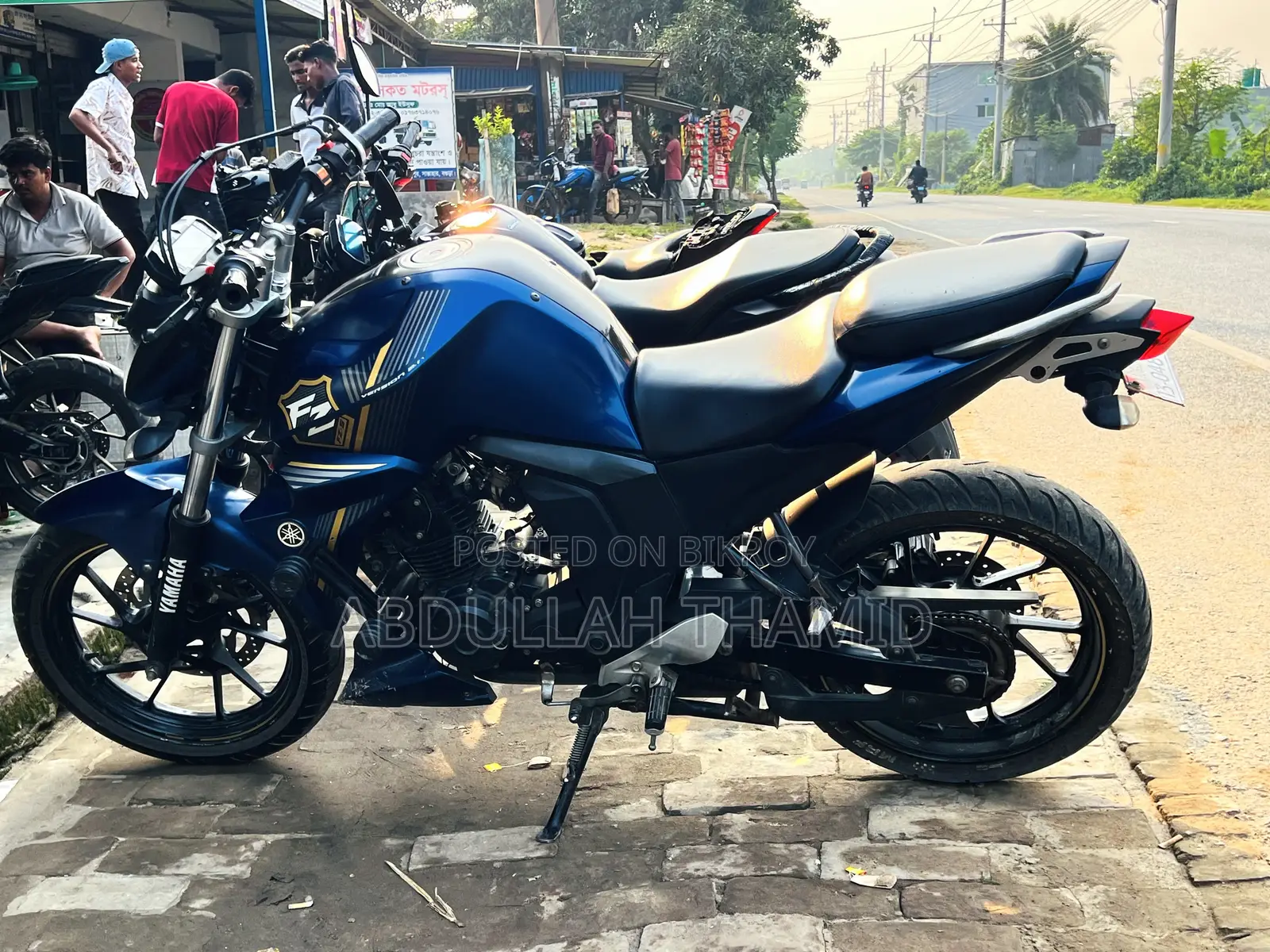 ইয়ামাহা এফজেডএস ভি২ ২০২১ ব্লু