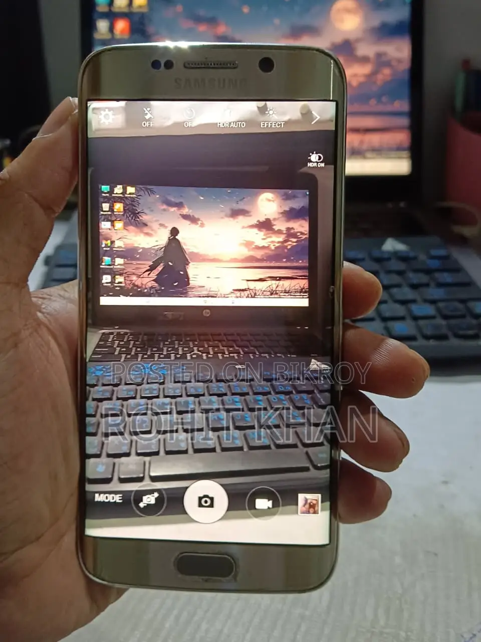স্যামসাং গ্যালাক্সি এস৬ এজ ৬৪ জিবি গোল্ড