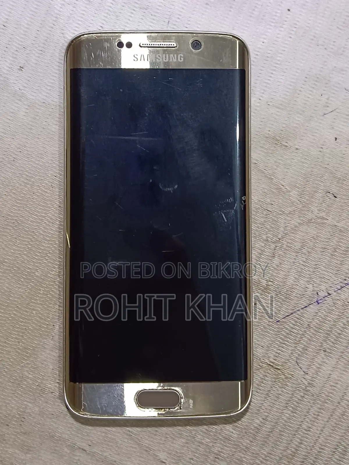 স্যামসাং গ্যালাক্সি এস৬ এজ ৬৪ জিবি গোল্ড