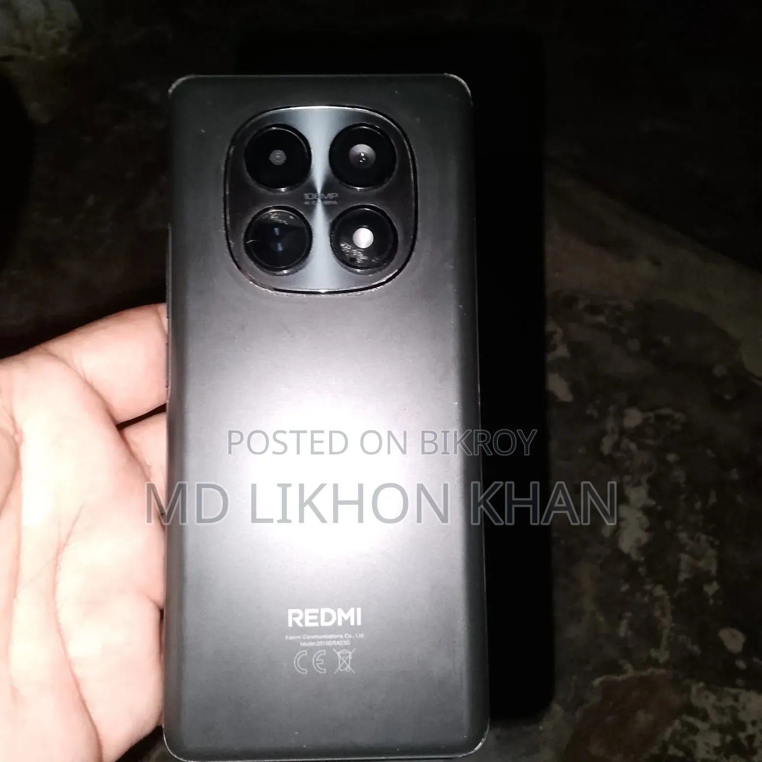 Xiaomi Redmi Note 15 256 GB Black