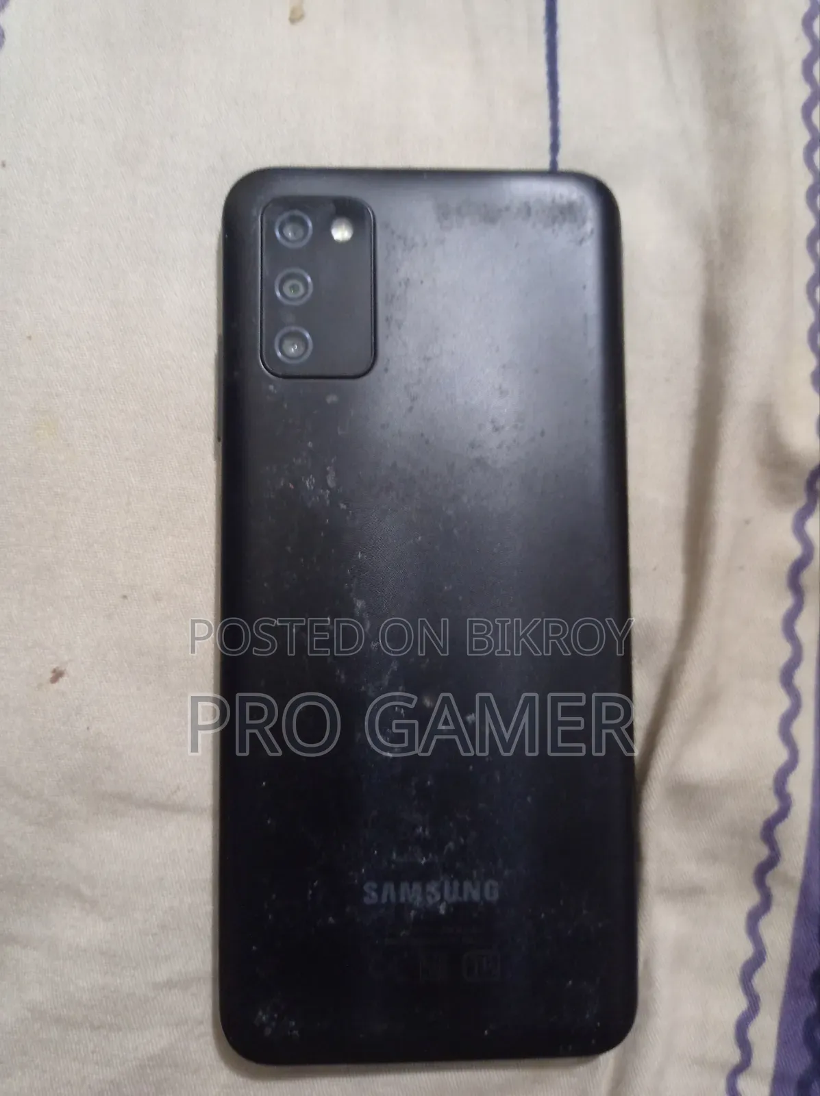 স্যামসাং গ্যালাক্সি এ০৩এস ৩২ জিবি কালো