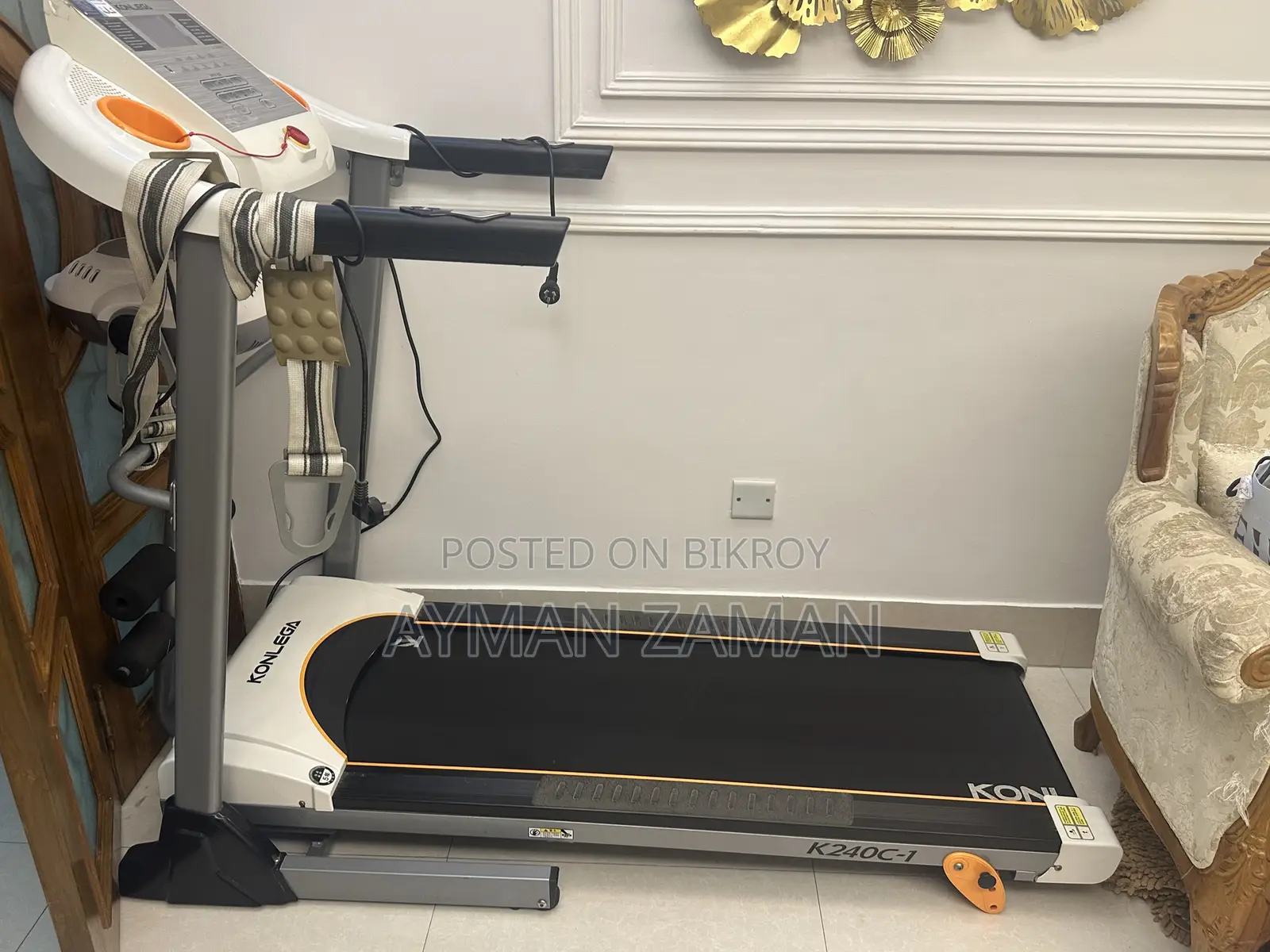 KONLEGA Multi-Function Motorized Treadmill.