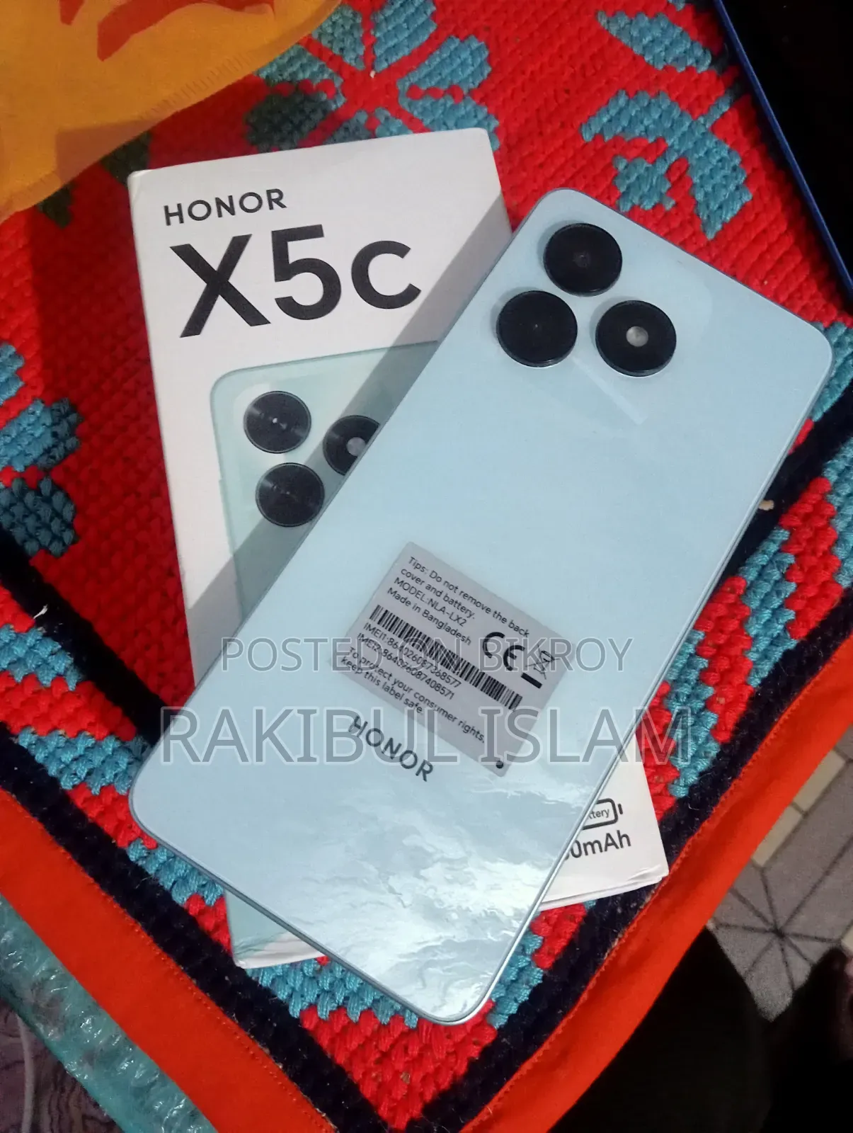 Honor X5c Plus 64 GB Blue