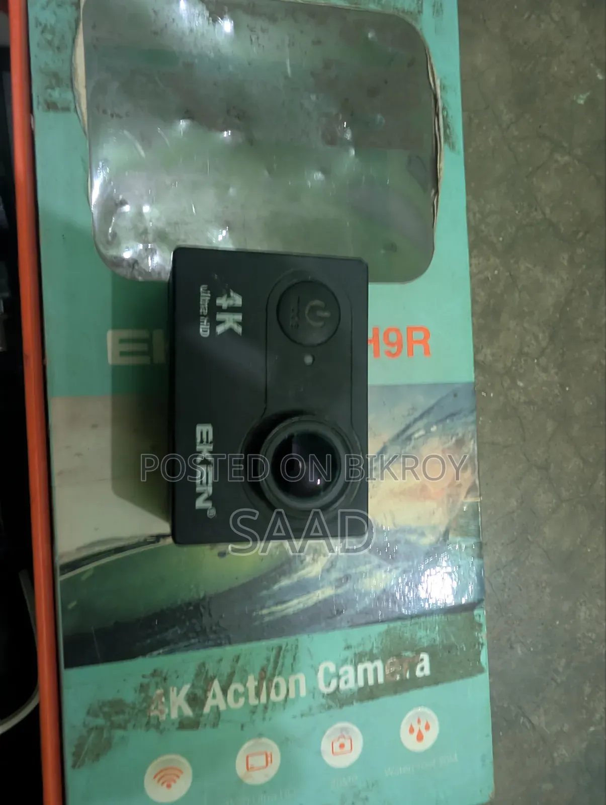 Action Camera 4k Original USA Imported with 2 batteries