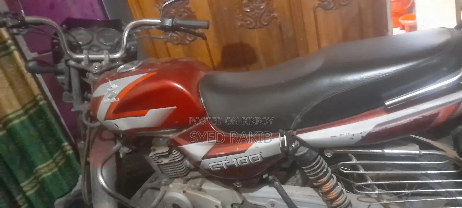 Bajaj CT 100 2015 Red