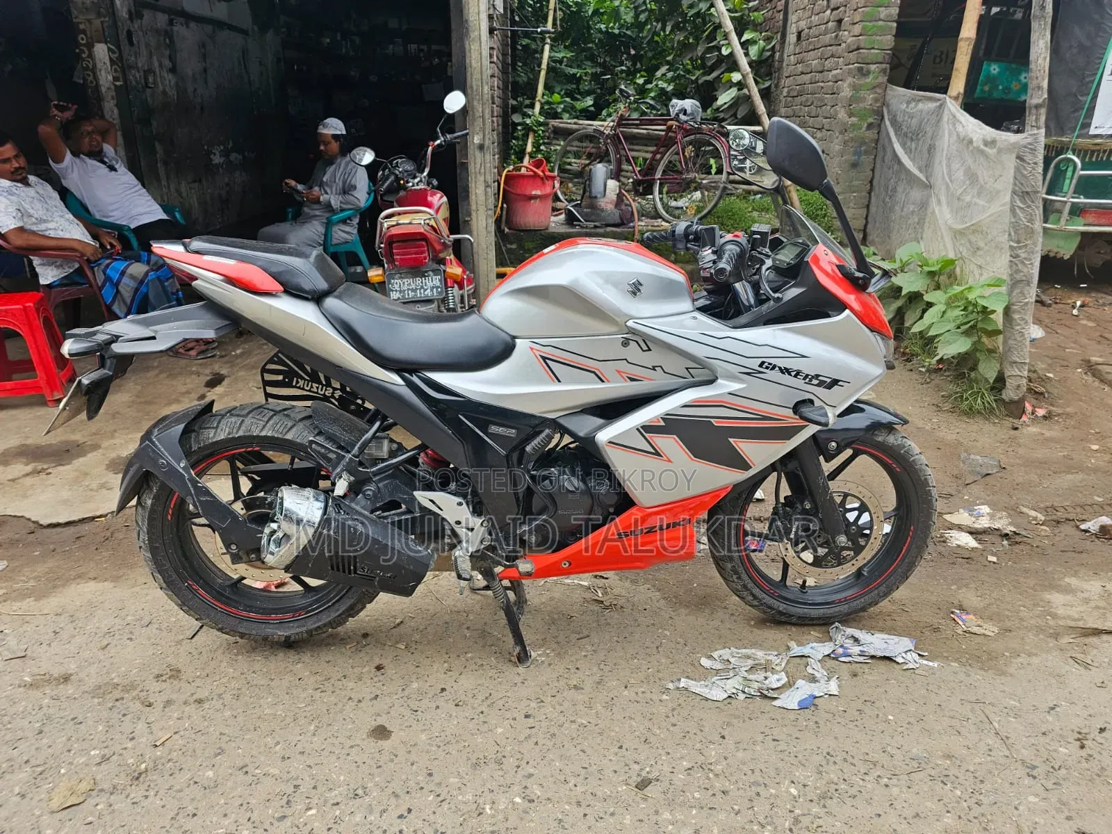 Suzuki Gixxer SF 2020 White