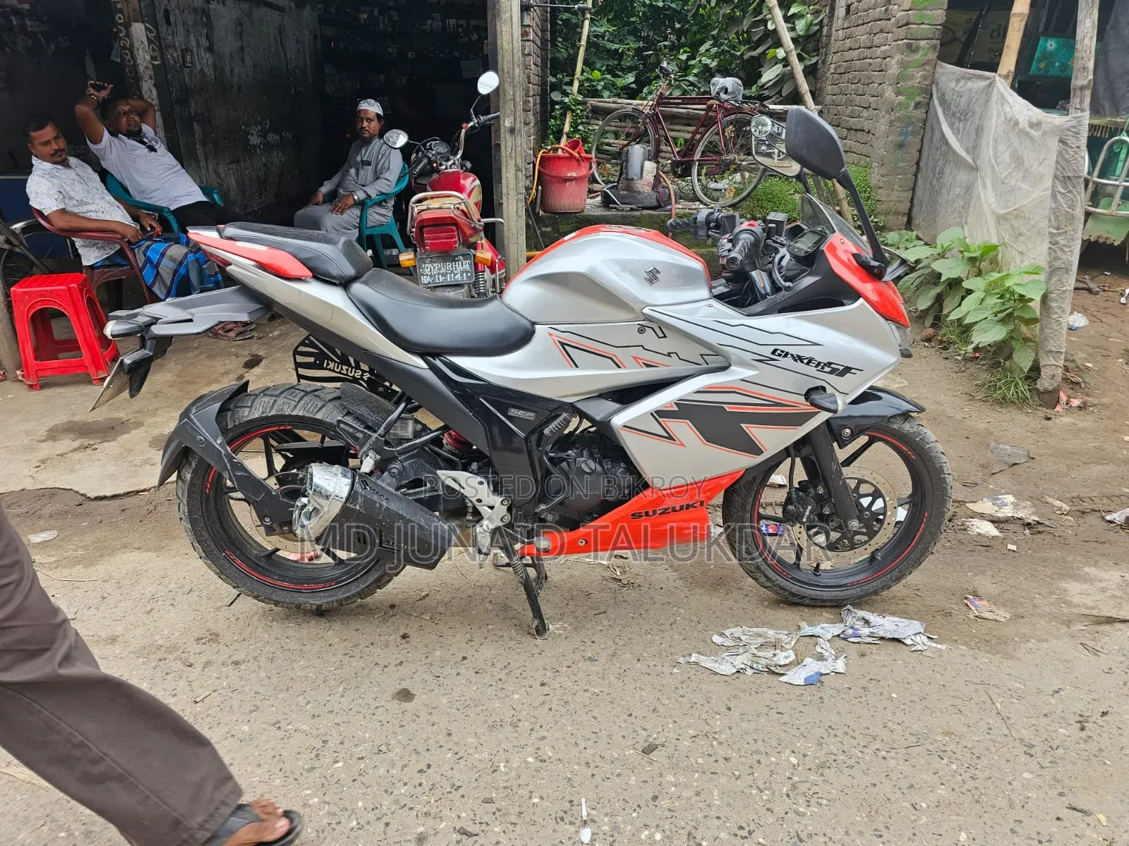 Suzuki Gixxer SF 2020 White