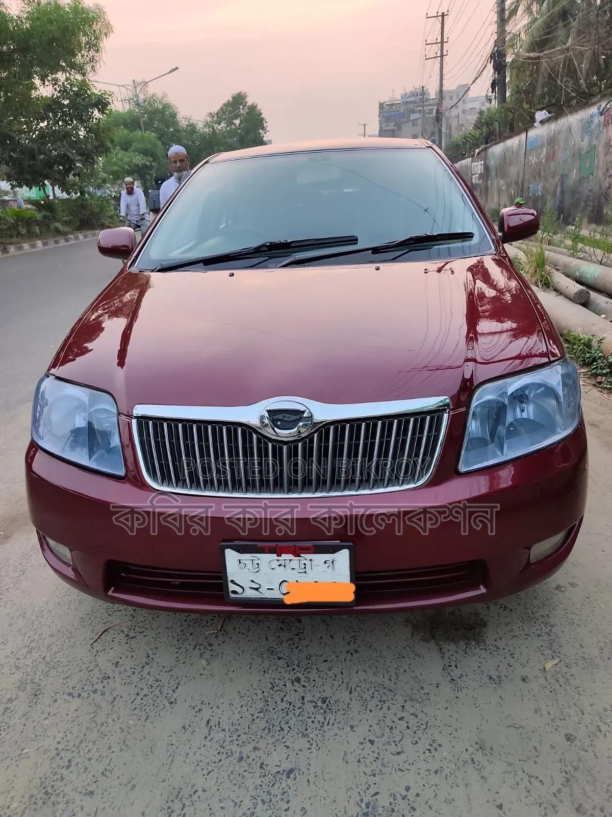 Toyota Corolla 2005 Maroon