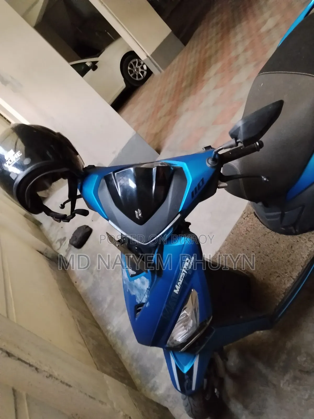 Hero Xoom 110 Xtec 2023 Blue