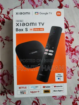 শাওমি টিভি বক্স এস ৩য় প্রজন্ম