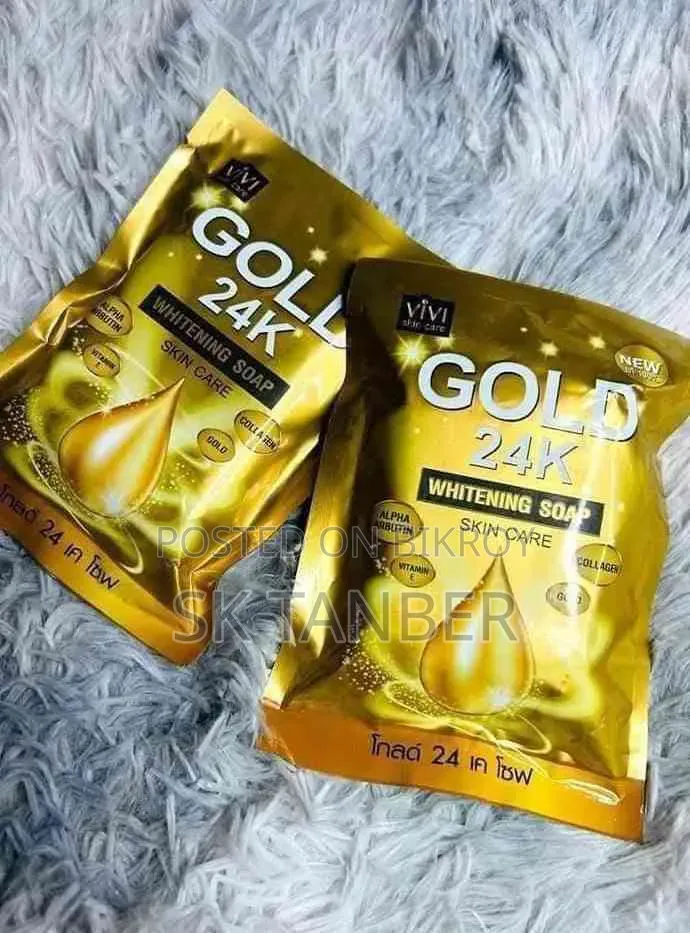 Gold 24K Whitening Soap