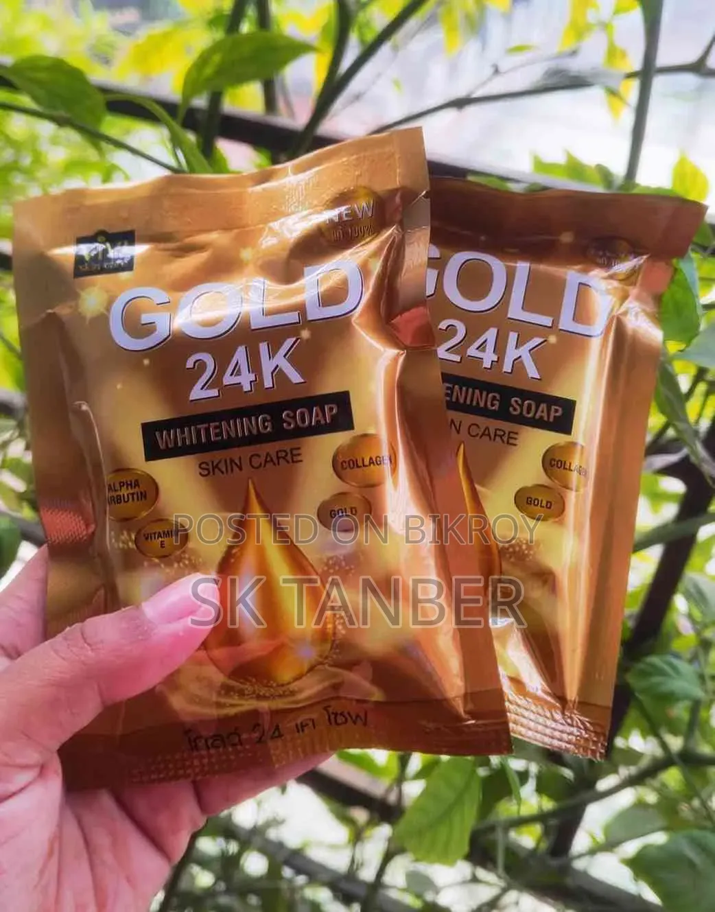 Gold 24K Whitening Soap