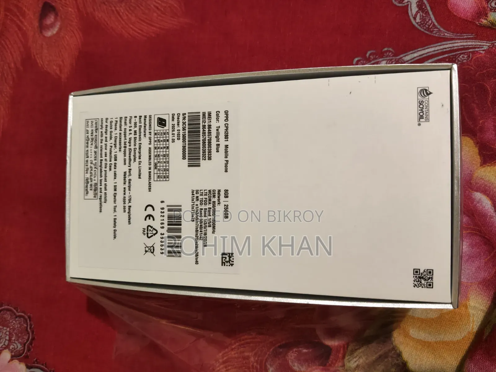 Oppo Reno 256 GB Blue