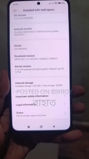 Xiaomi Redmi Note 13 256 GB Black