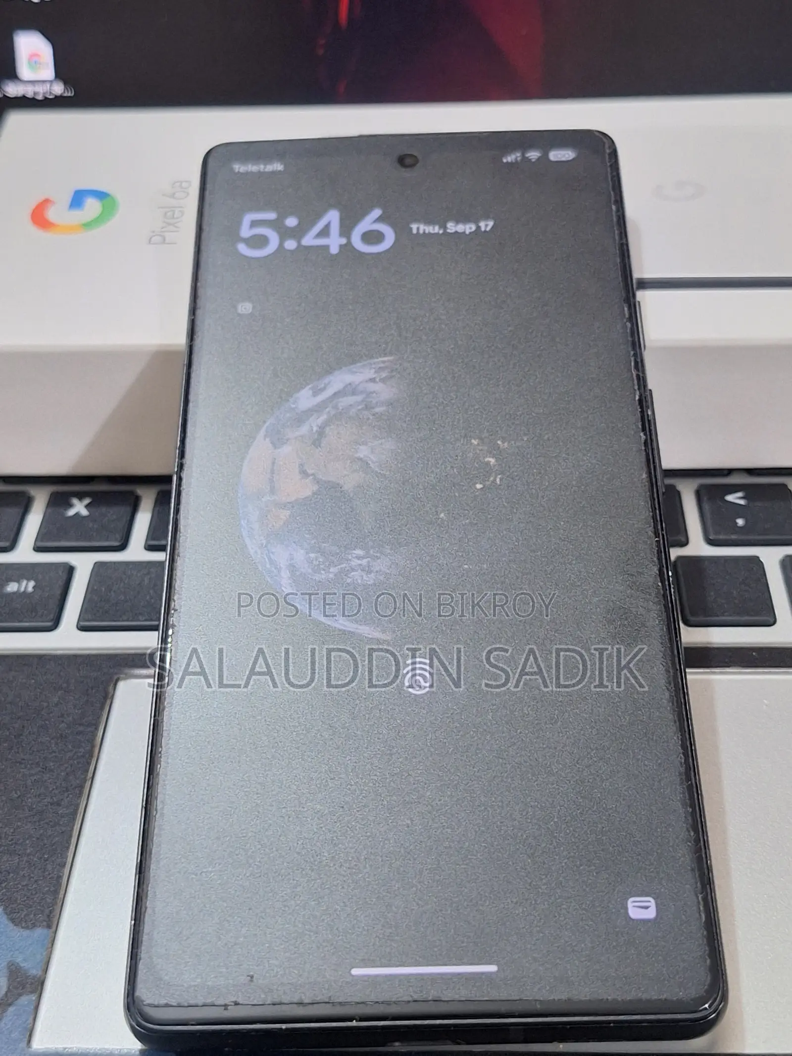 গুগল পিক্সেল ৬এ ১২৮ জিবি হোয়াইট