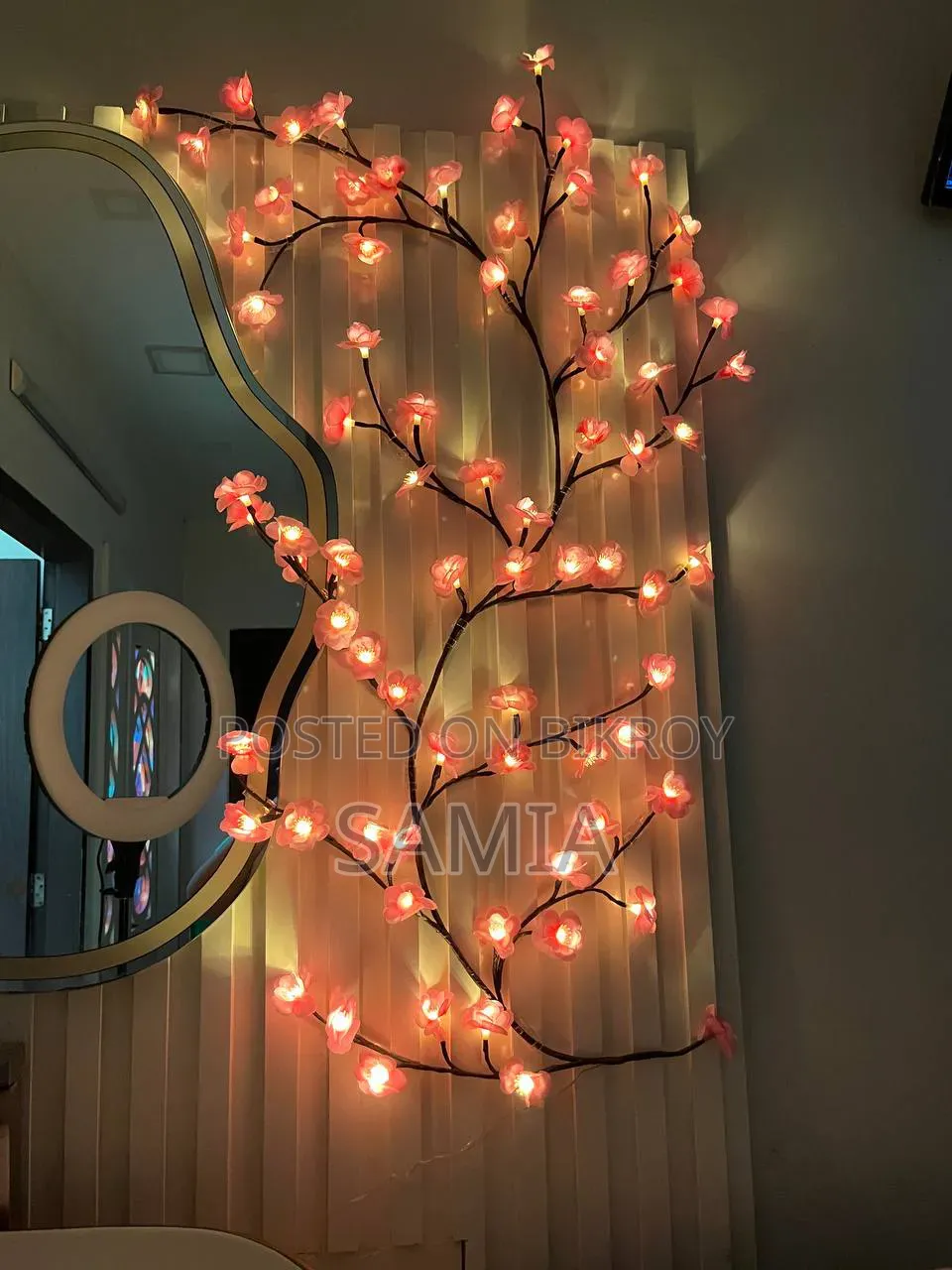 LED Rose Flower String Fairy Light