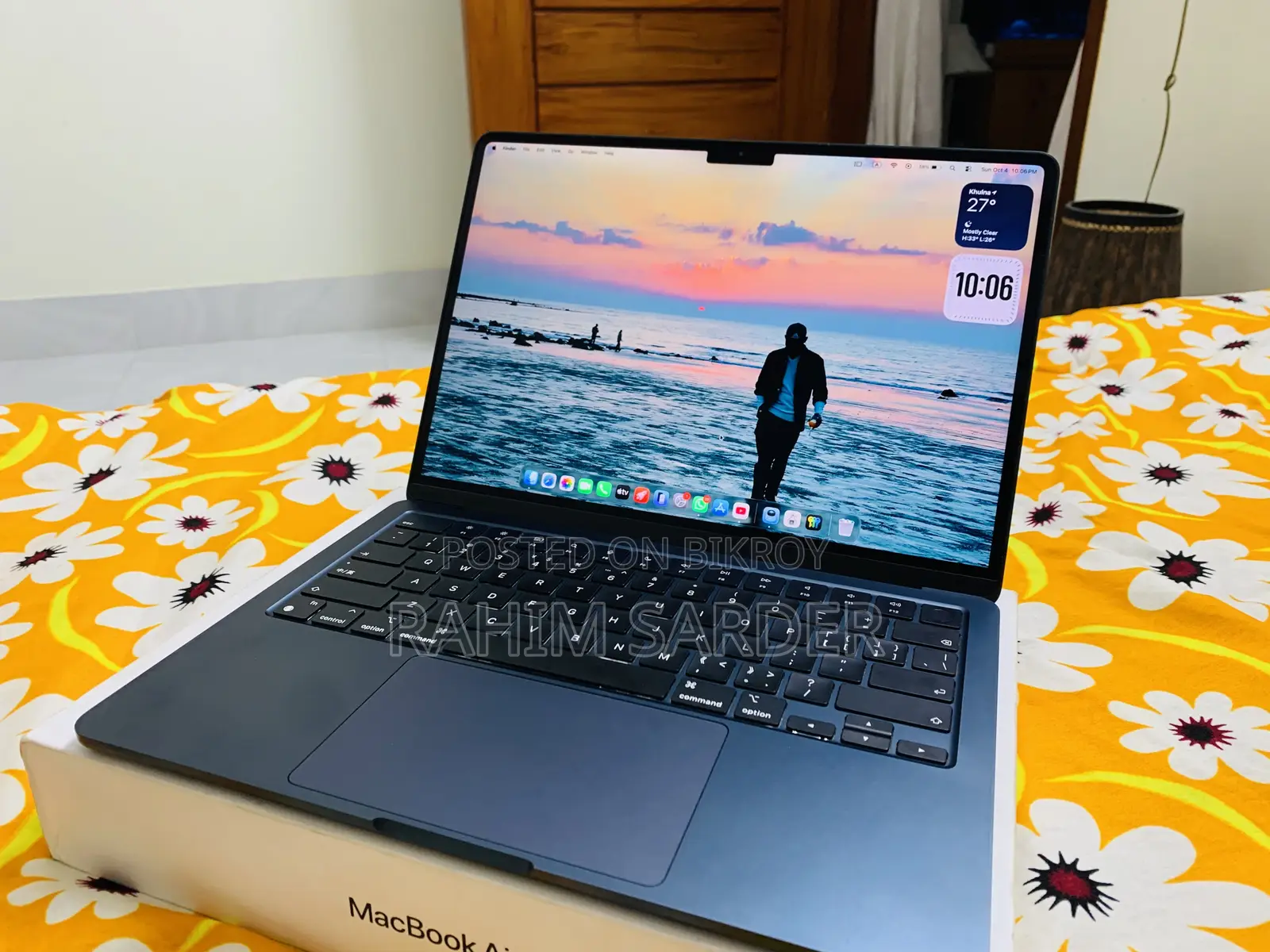 Laptop Apple MacBook Air 2022 M2 8GB Apple M2 SSD 256GB