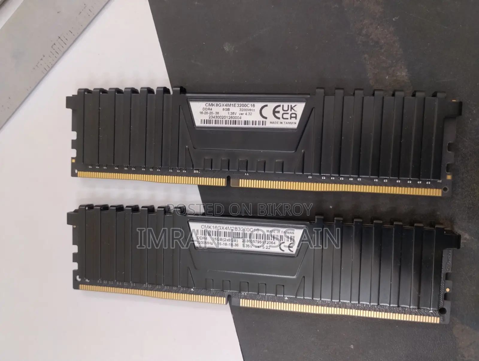 8 Gb Ram DDR 4 3200mhz