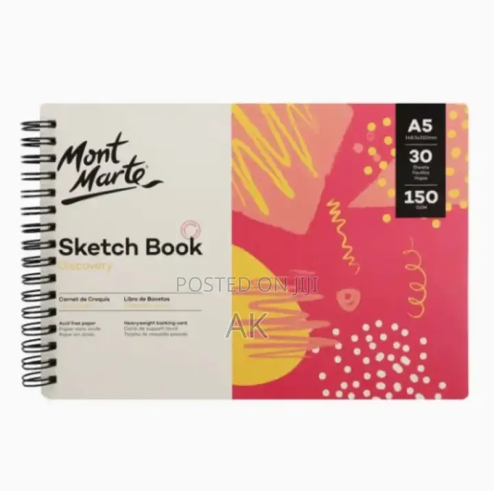 Mon Marte Sketch Book A5 Size 30 Pages