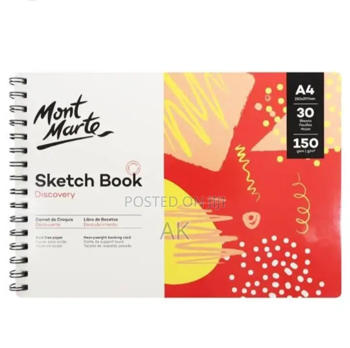 Mon Marte Sketch Book A5 Size 30 Pages