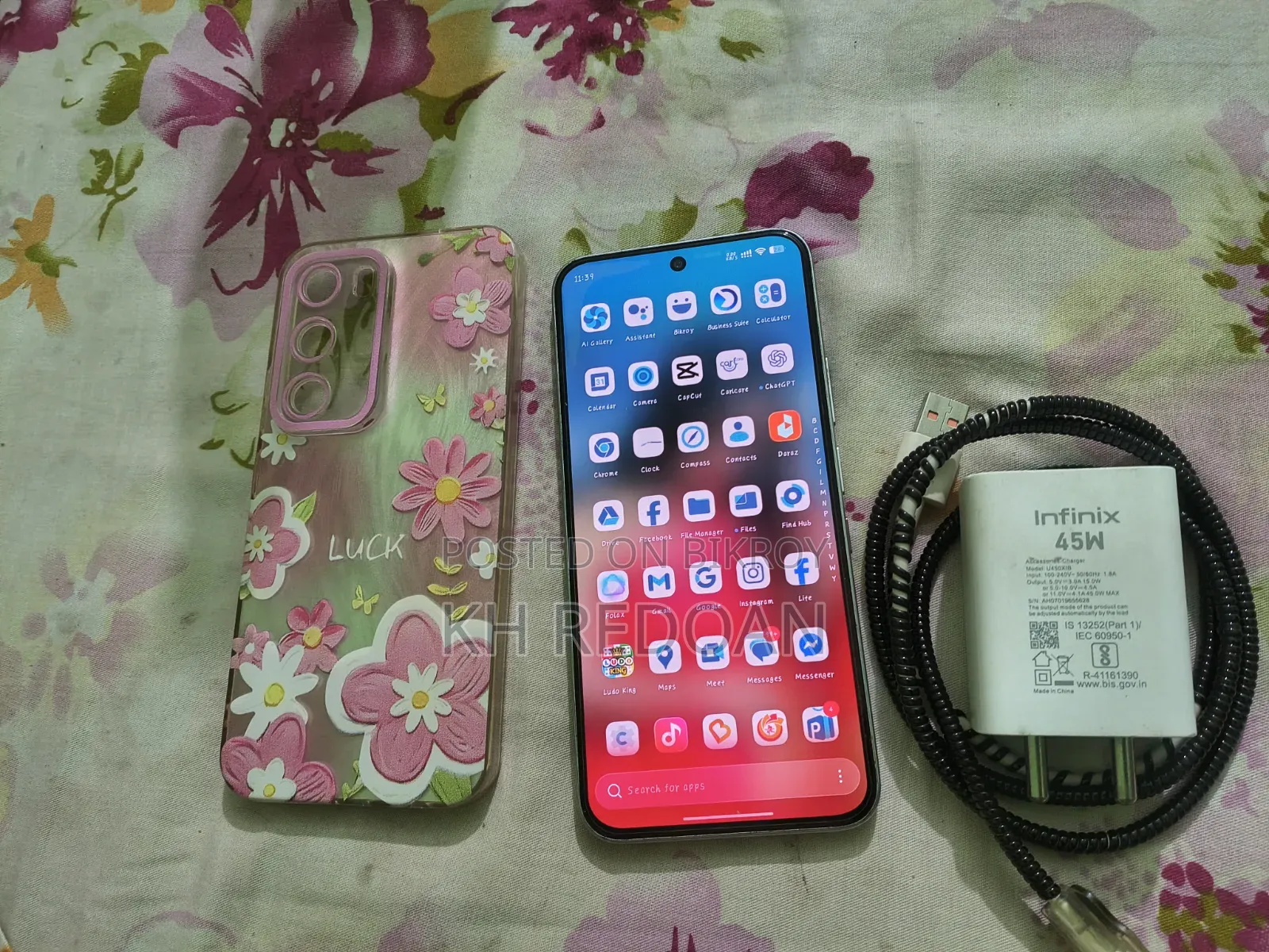 Infinix Hot 60 Pro 128 GB Gray