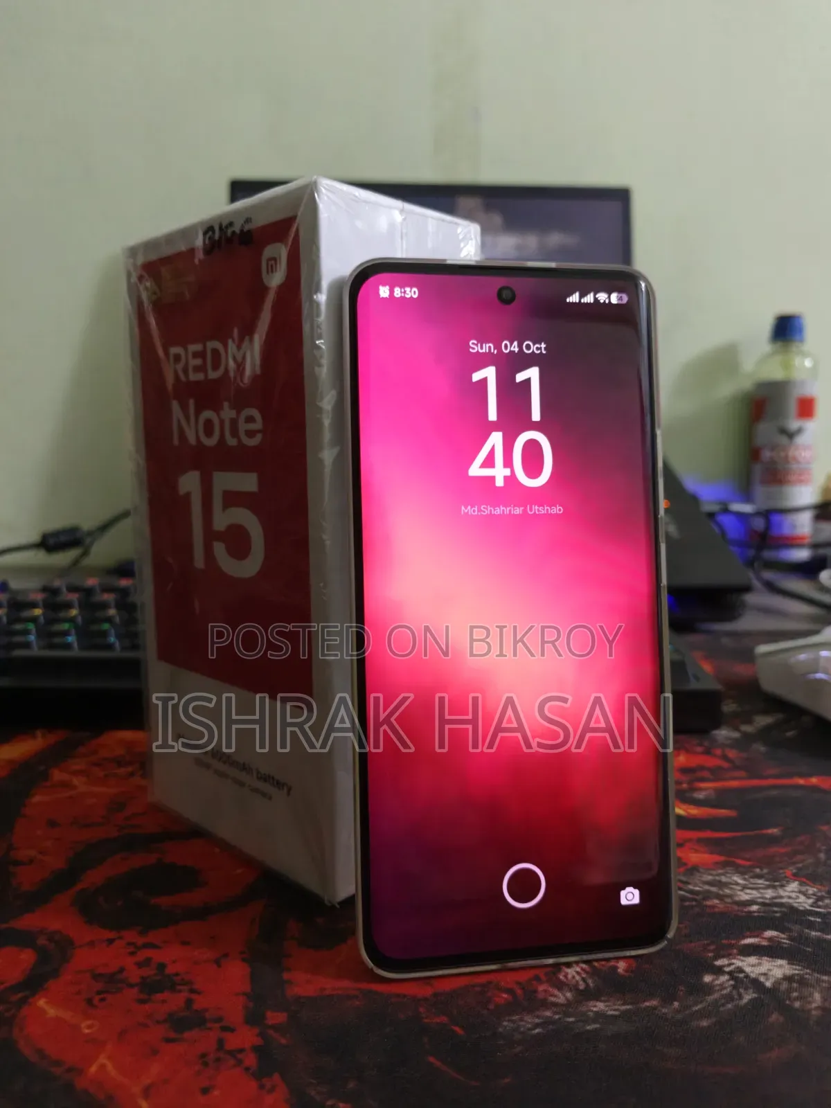 Xiaomi Redmi Note 15 128 GB Black