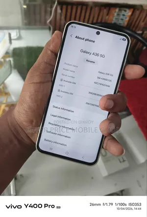 স্যামসাং গ্যালাক্সি এ৩৬ ২৫৬ জিবি ব্লু