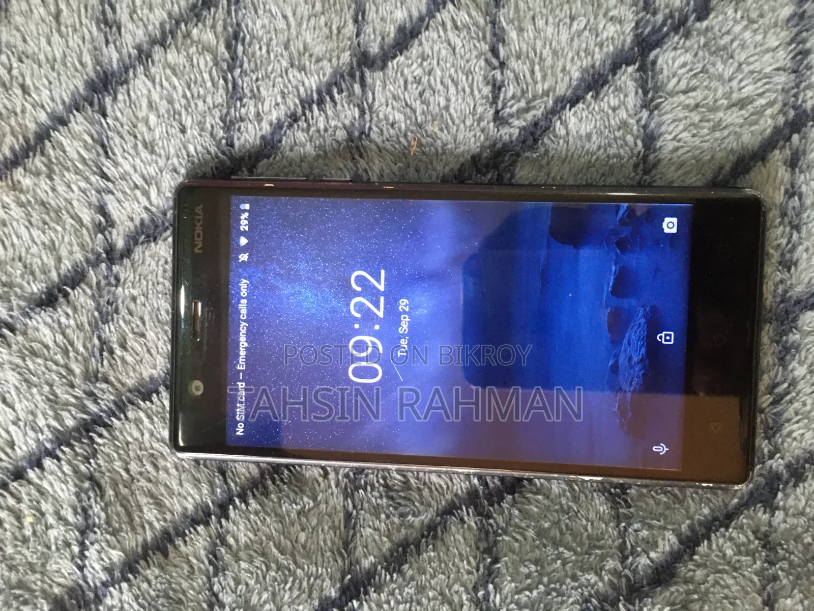 New Nokia 3 16 GB Black