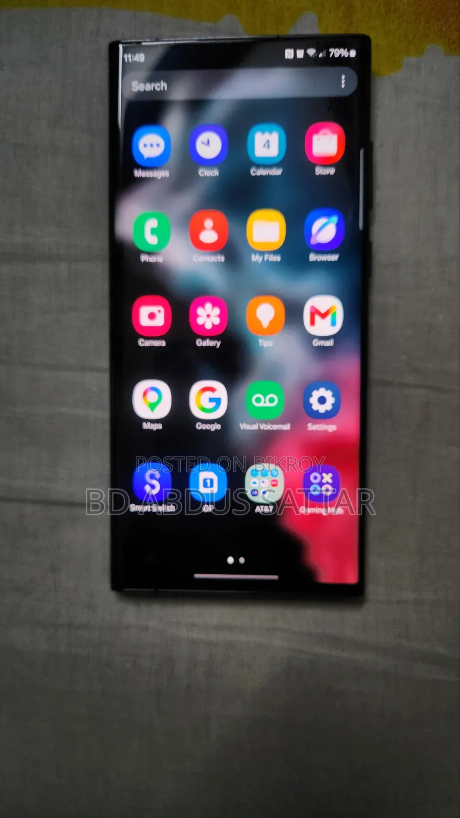 Samsung Galaxy S22 Ultra 256 GB Black