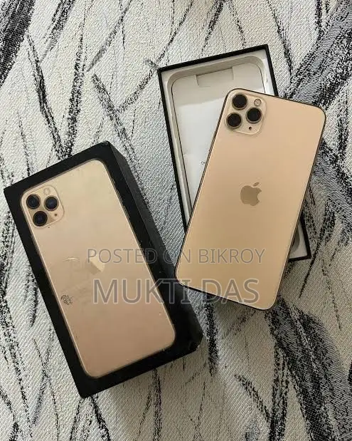 অ্যাপল আইফোন ১১ প্রো ম্যাক্স ২৫৬ জিবি গোল্ড