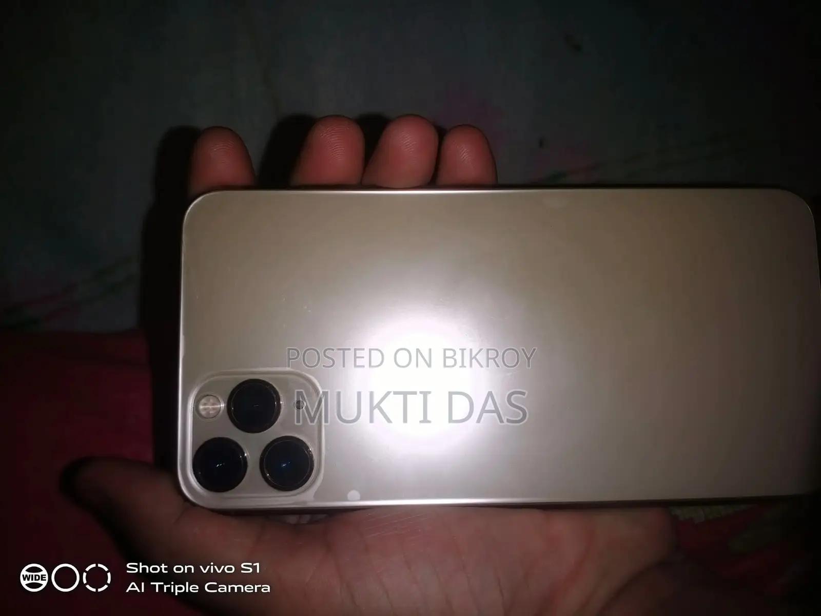 অ্যাপল আইফোন ১১ প্রো ম্যাক্স ২৫৬ জিবি গোল্ড
