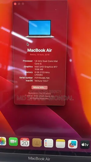 Laptop Apple MacBook Pro 2017 8GB Intel Core i5 SSHD+SSD 500GB