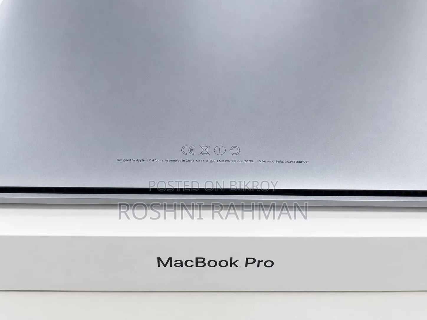 Laptop Apple MacBook Pro 2015 16GB Intel Core i7 SSD 512GB