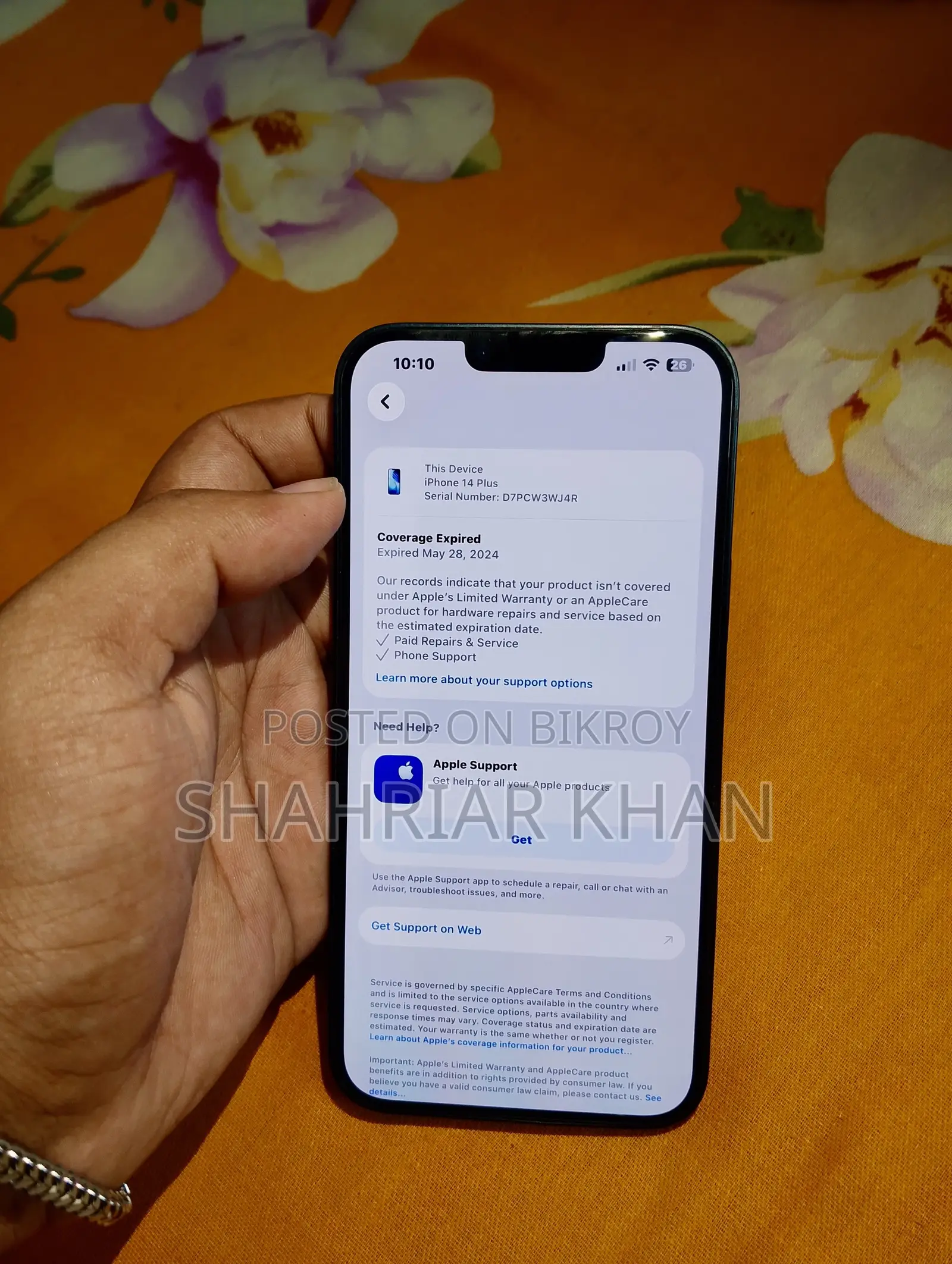 New Apple iPhone 14 Plus 256 GB Blue