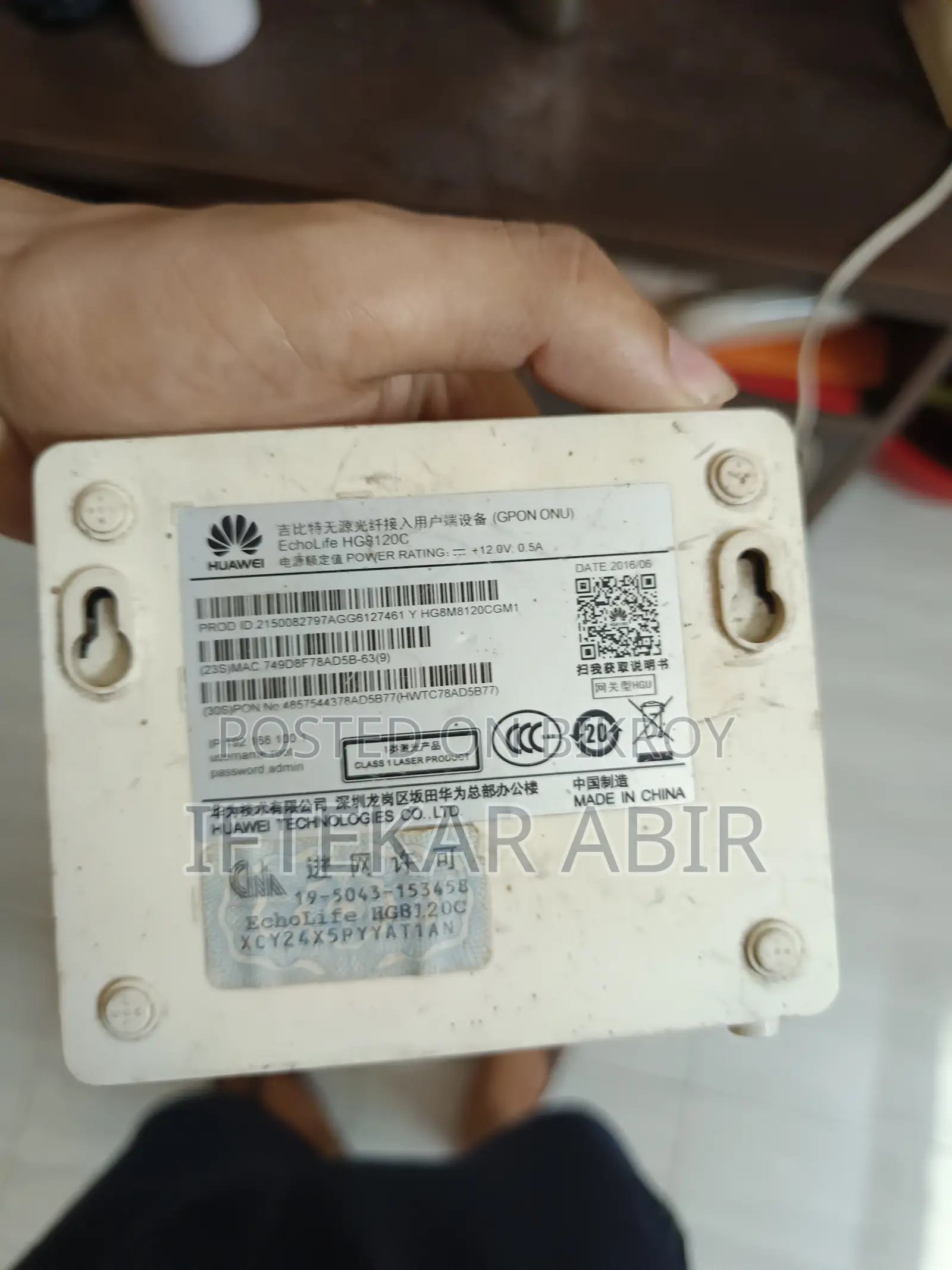 Router & Onu for Sell