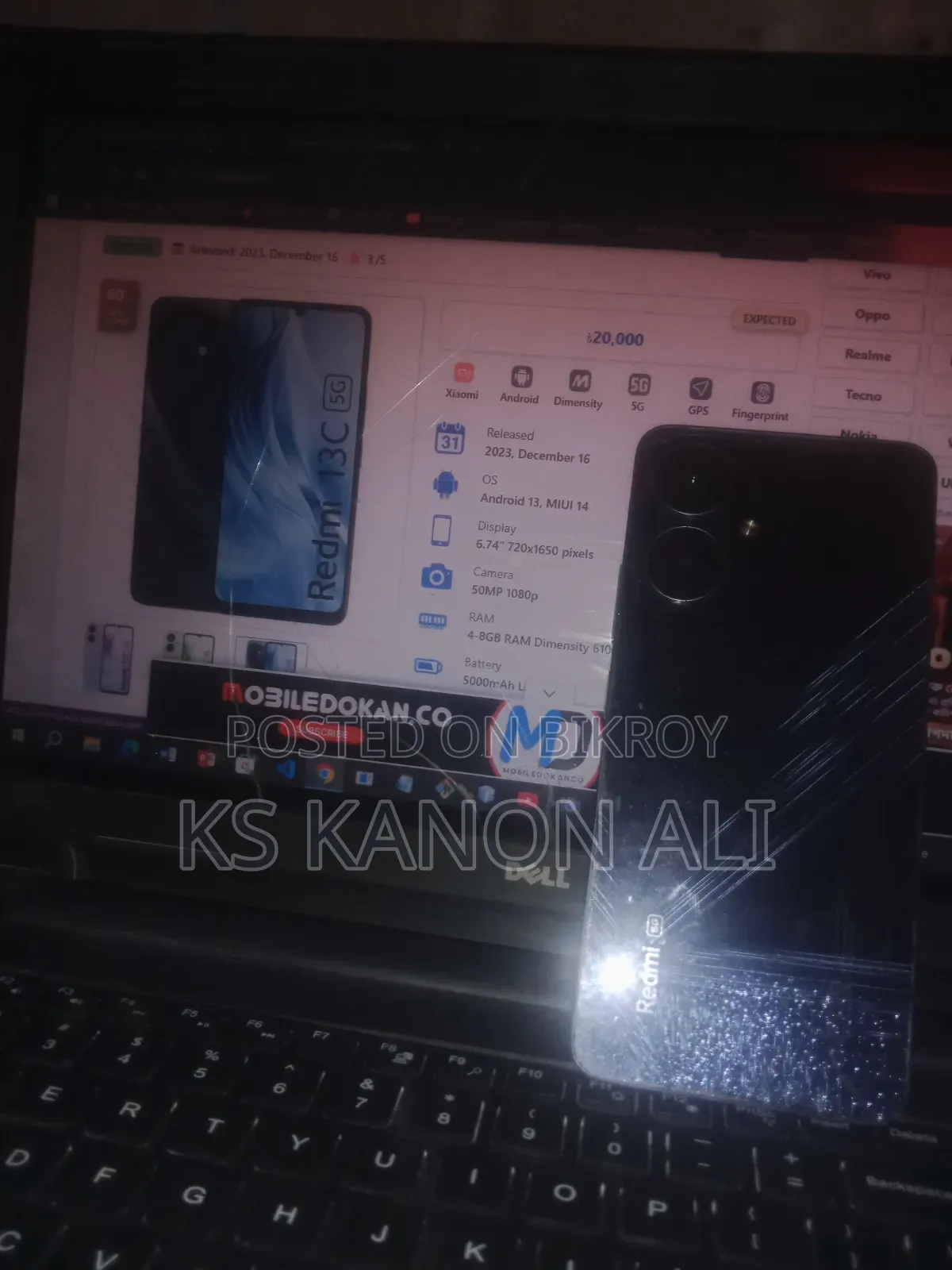 Xiaomi Redmi 13C 5G 256 GB Black