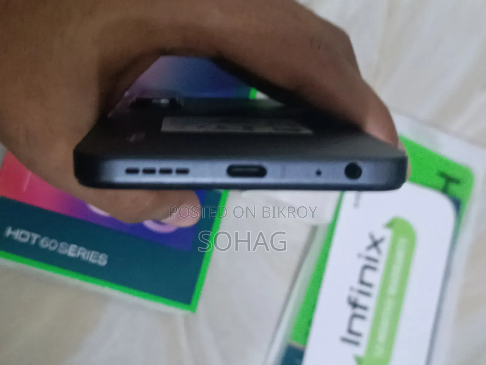 Infinix Hot 60i 128 GB Black