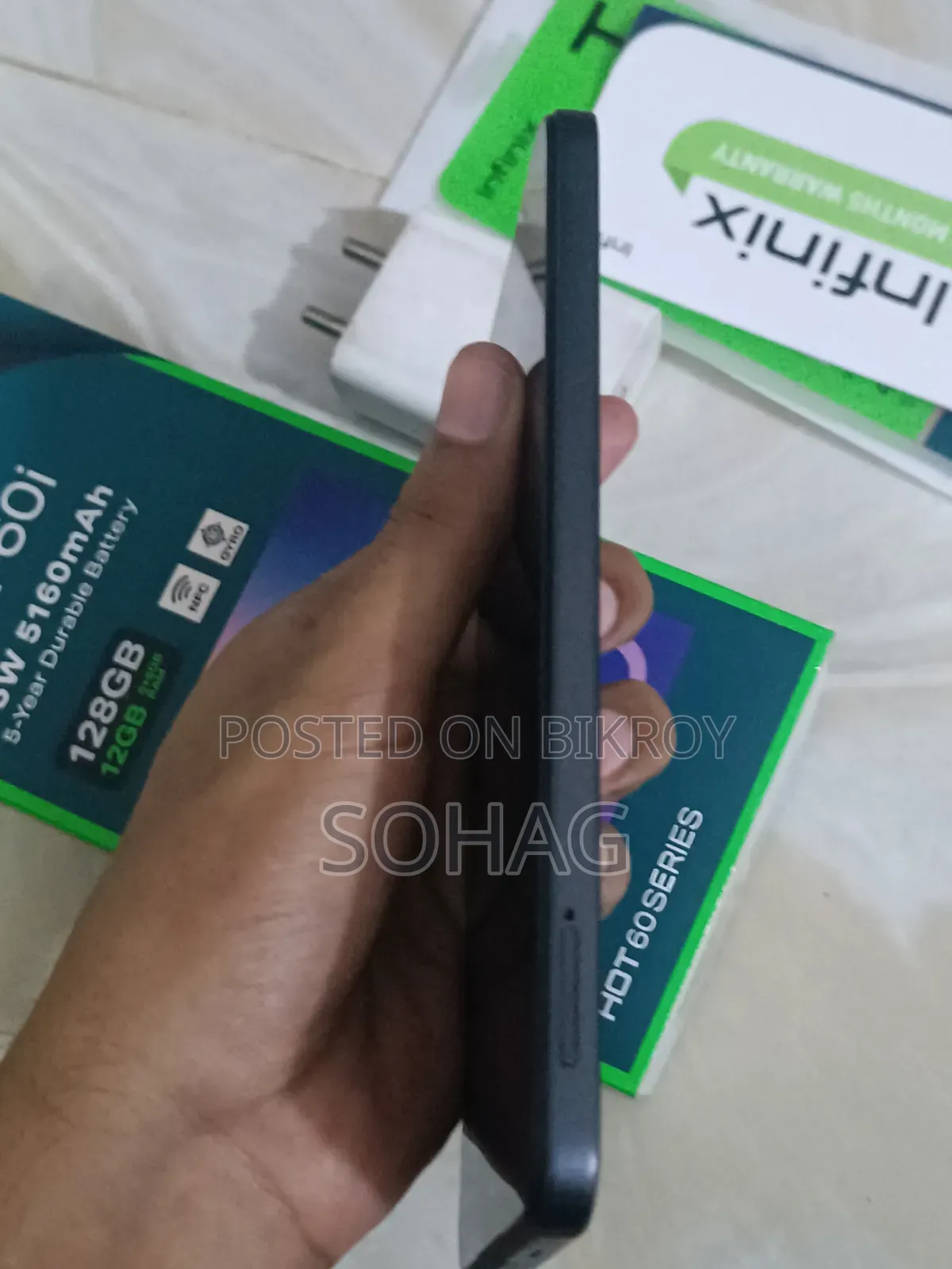 Infinix Hot 60i 128 GB Black